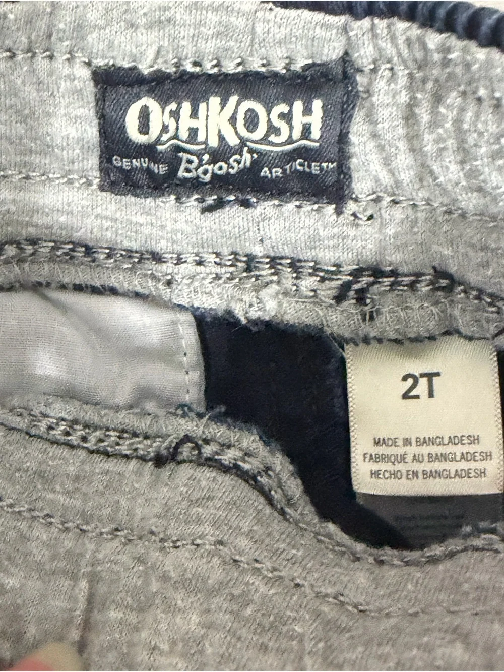 OshKosh B'gosh Navy Cargo Jogger Pants